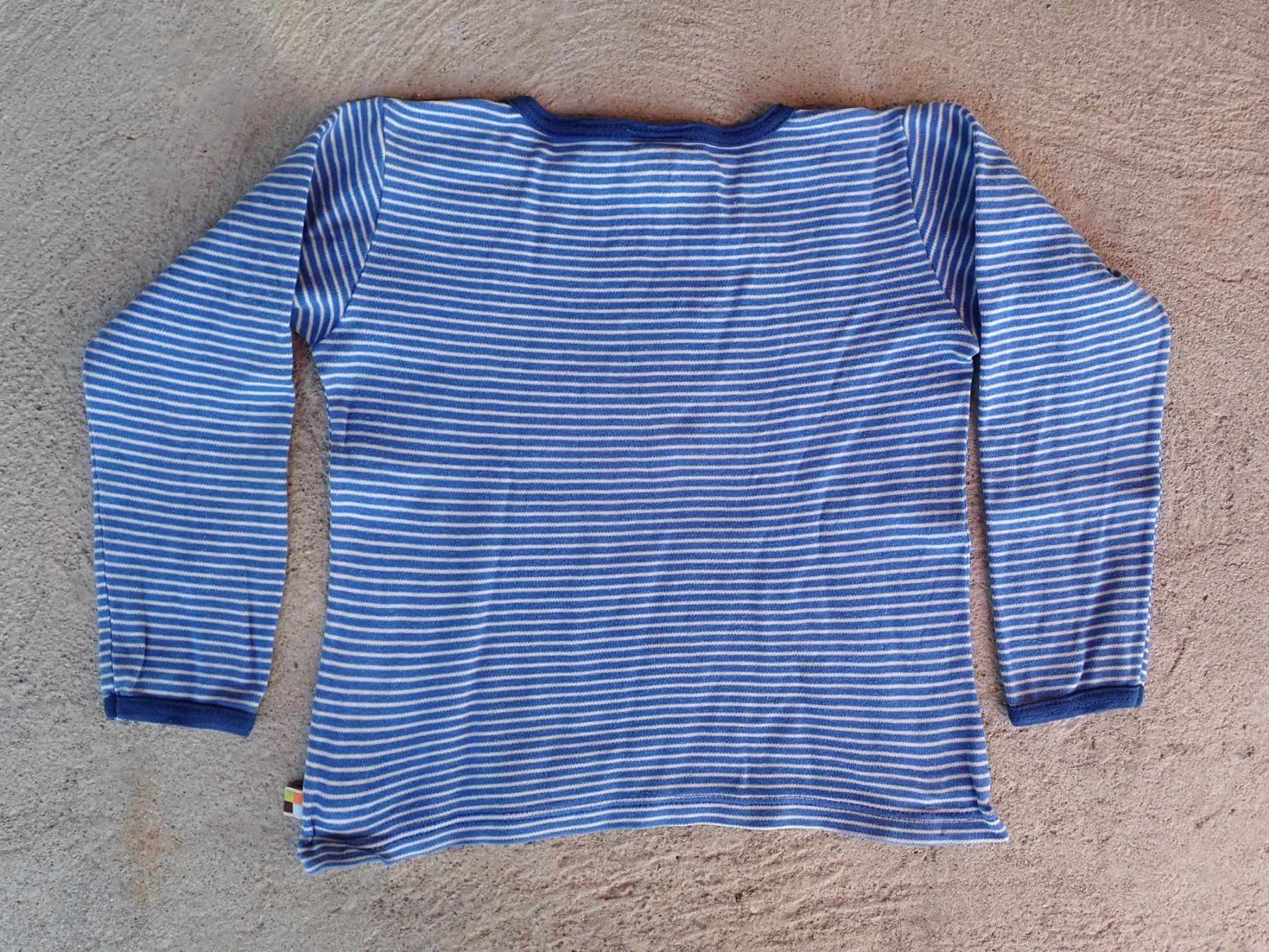 Maglioni & Felpe: Langarmshirt gestreift Loud+Proud Eule 122/128 BIO – Usato da Langnau i. E. venduto da chebsli 1