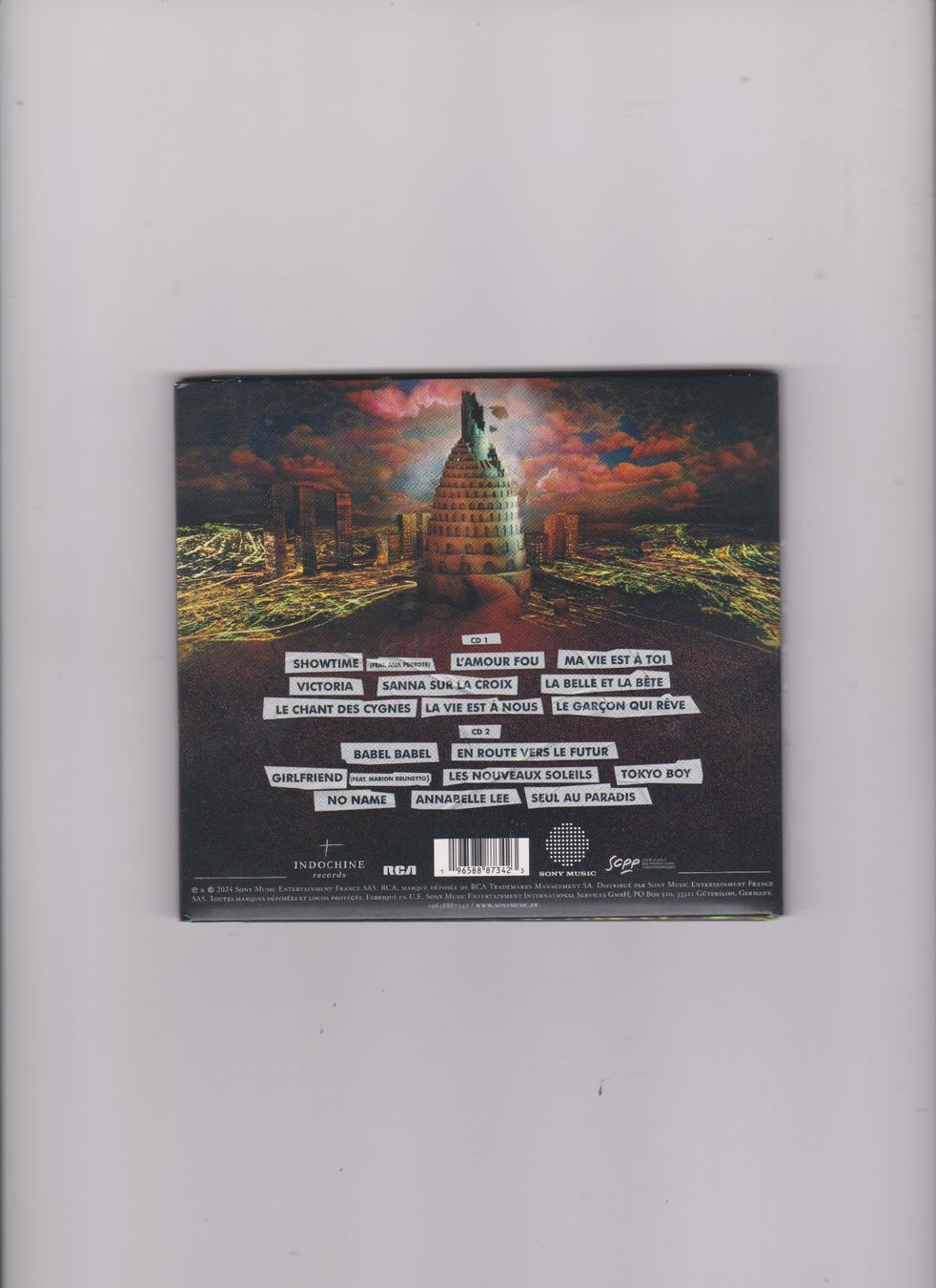 CD: Indochine Babel Babel  2 CD – Usato da Bex venduto da Canouille 1