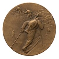 Militär Concours Ski 1.Div. et Br. Fr. 1. Service Actif 1940