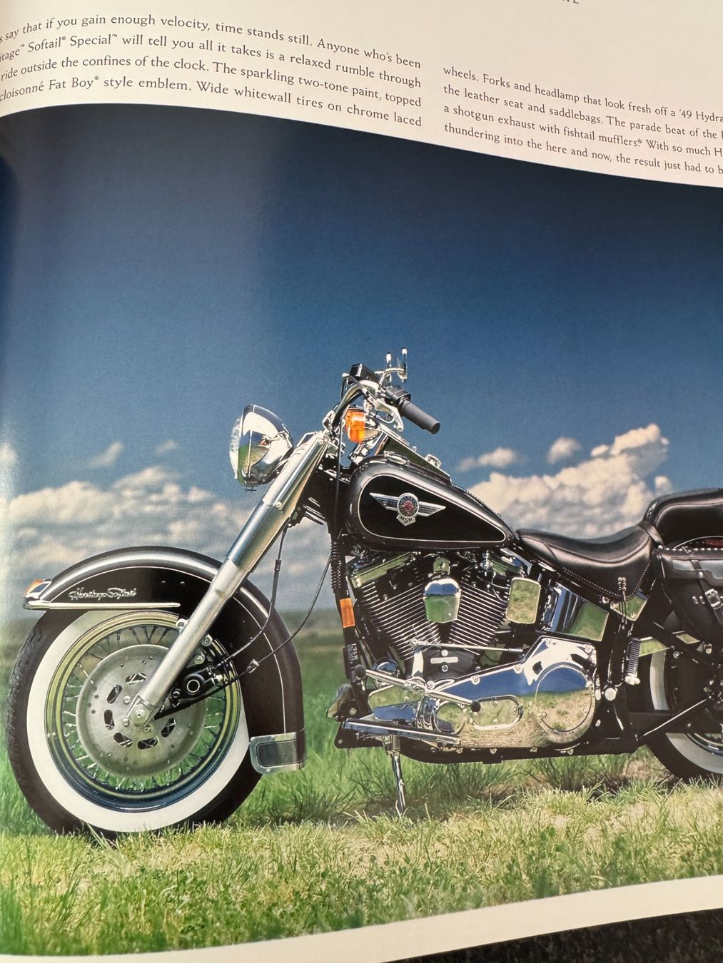 Documents: Harley-Davidson Prospekt, Katalog, Broschüre 1995 – D'occasion à Niederhasli par Berno 1