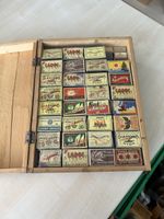 Vintage Schweizer Zündholzschachteln Sammlung 1900-1960