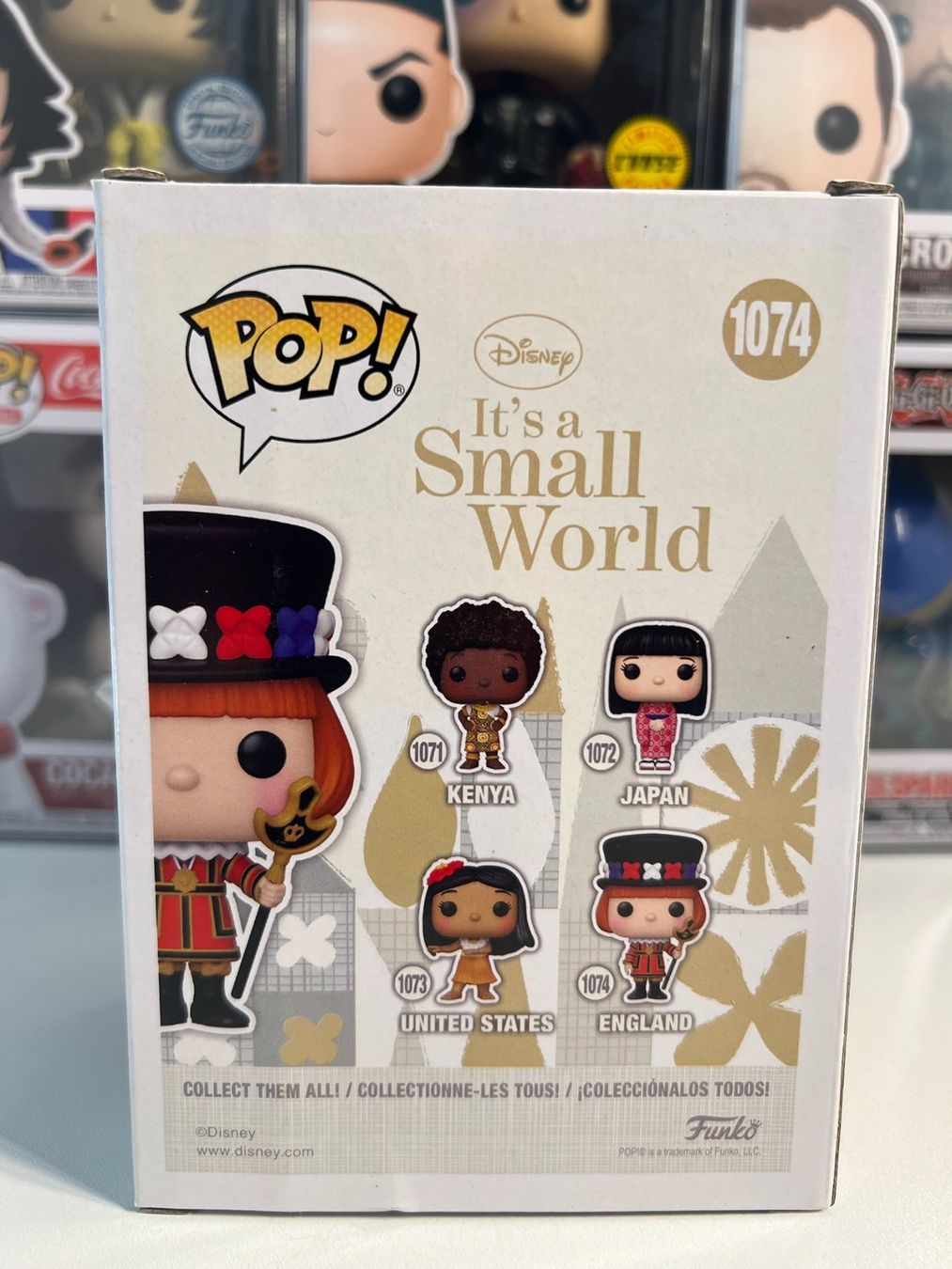 Funko Statuette: Funko POP! Disney It's a Small World England – Nuovo e nell'imballaggio originale da Le Mouret venduto da perfectbijou 2