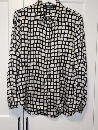 Trendige Bluse mit Muster, Grösse M