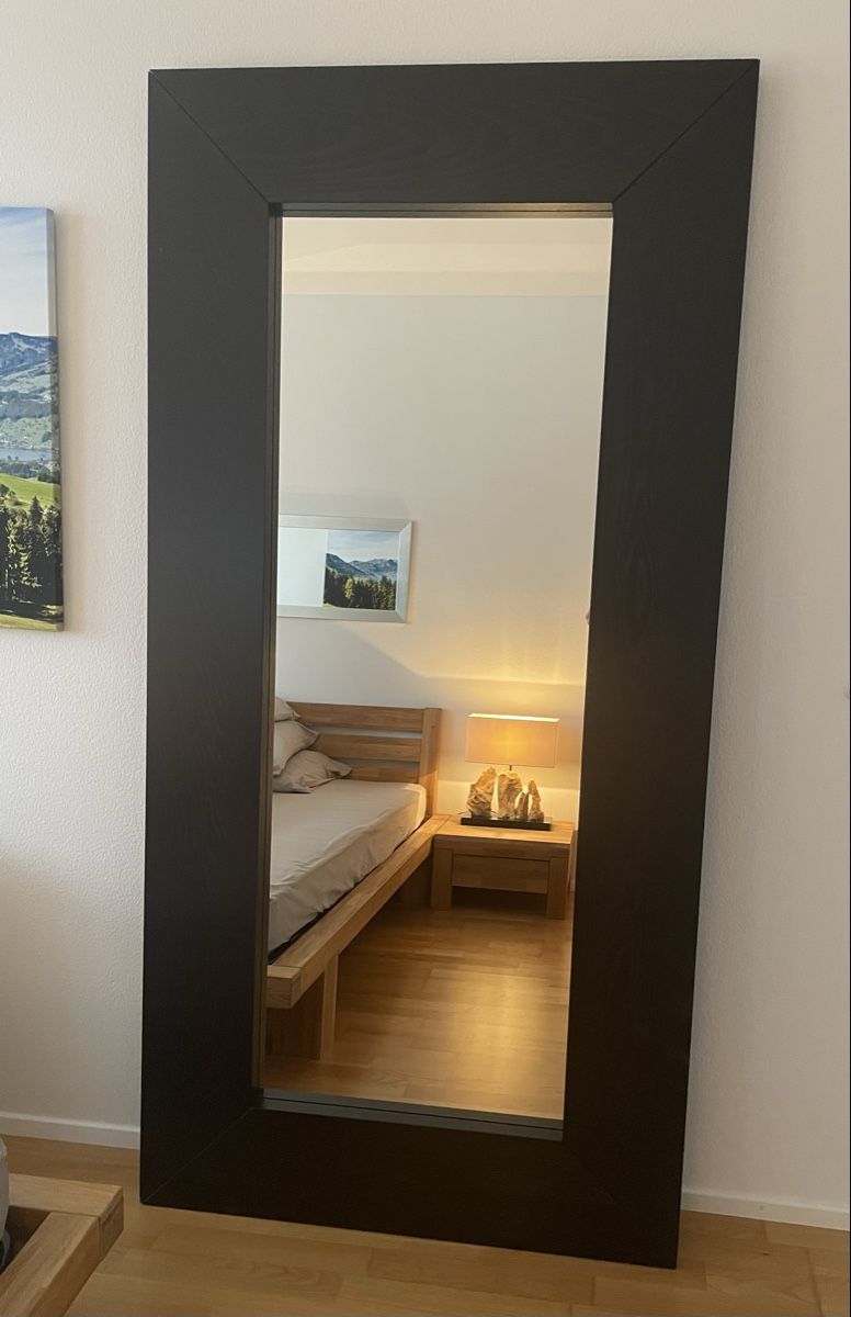 Ikea Specchi: Spiegel mit Holzrahmen – Usato da St. Niklausen LU venduto da Savlissa