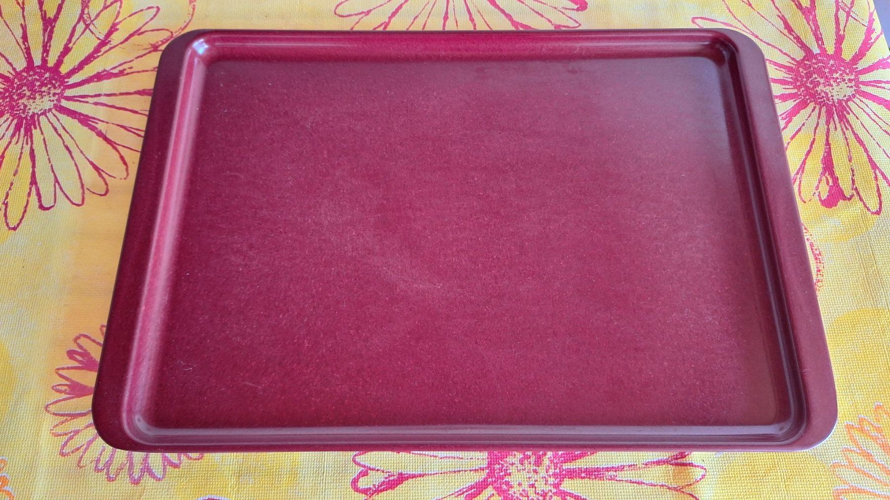 Servierplatten: Vintage Tablar Bakelit rot – Gebraucht aus Dornach von majo8689