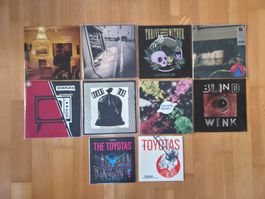 10 x Melodic Punk & Garage Records Vinyl & 10" LP Konvolut