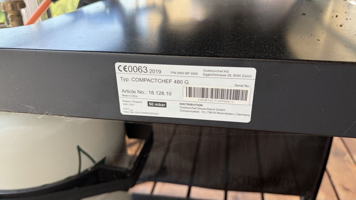 Griglie: Outdoorchef Compactchef 480g  – Usato da Luzern venduto da Noah69Ar 8
