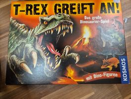 T-Rex greift an! Dinosaurier Spiel mit Figuren, Kosmos L19