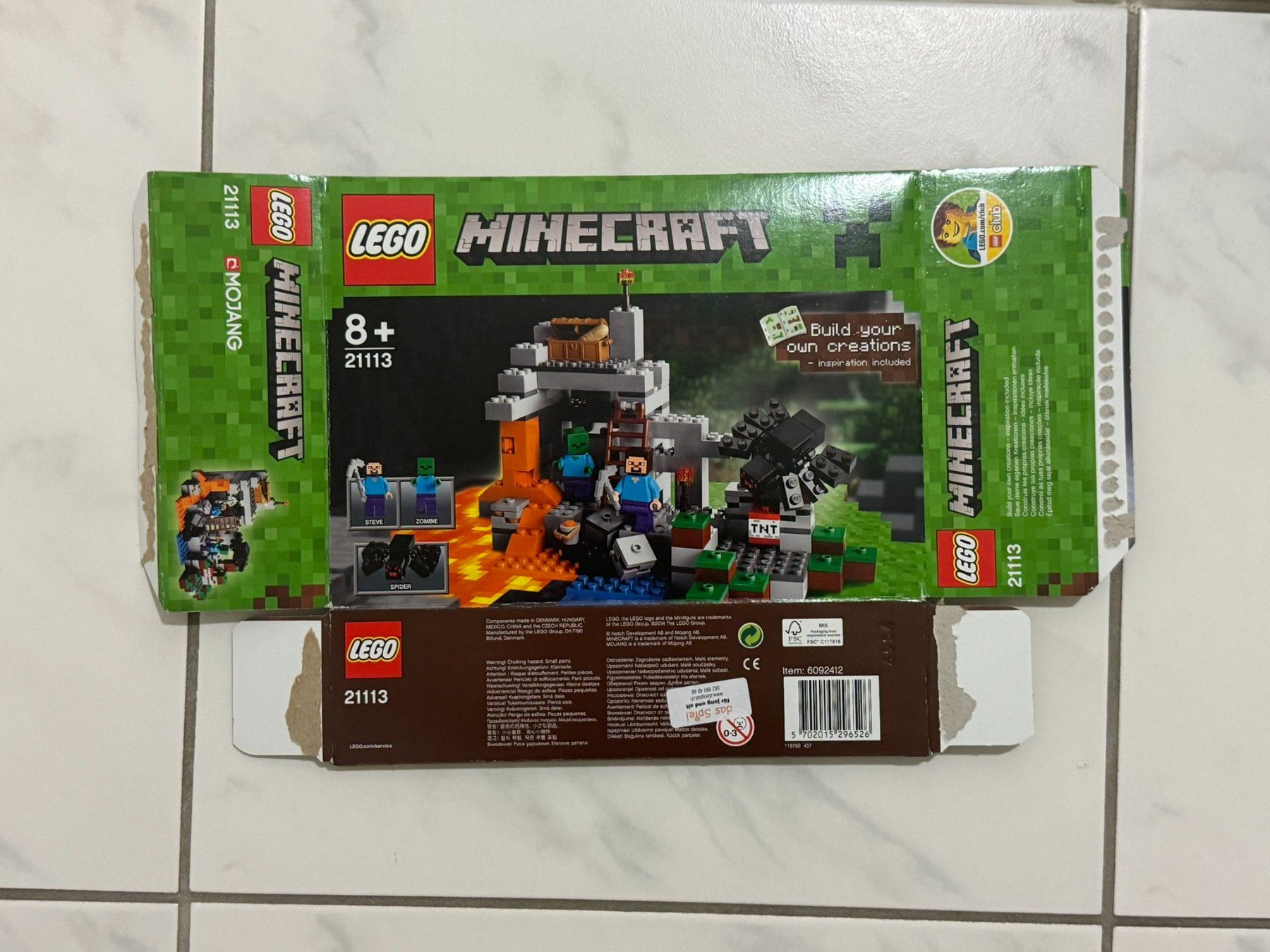 Lego Kit di costruzioni: Lego Minecraft 21113 – Usato da Schinznach Bad venduto da Prosperos 8