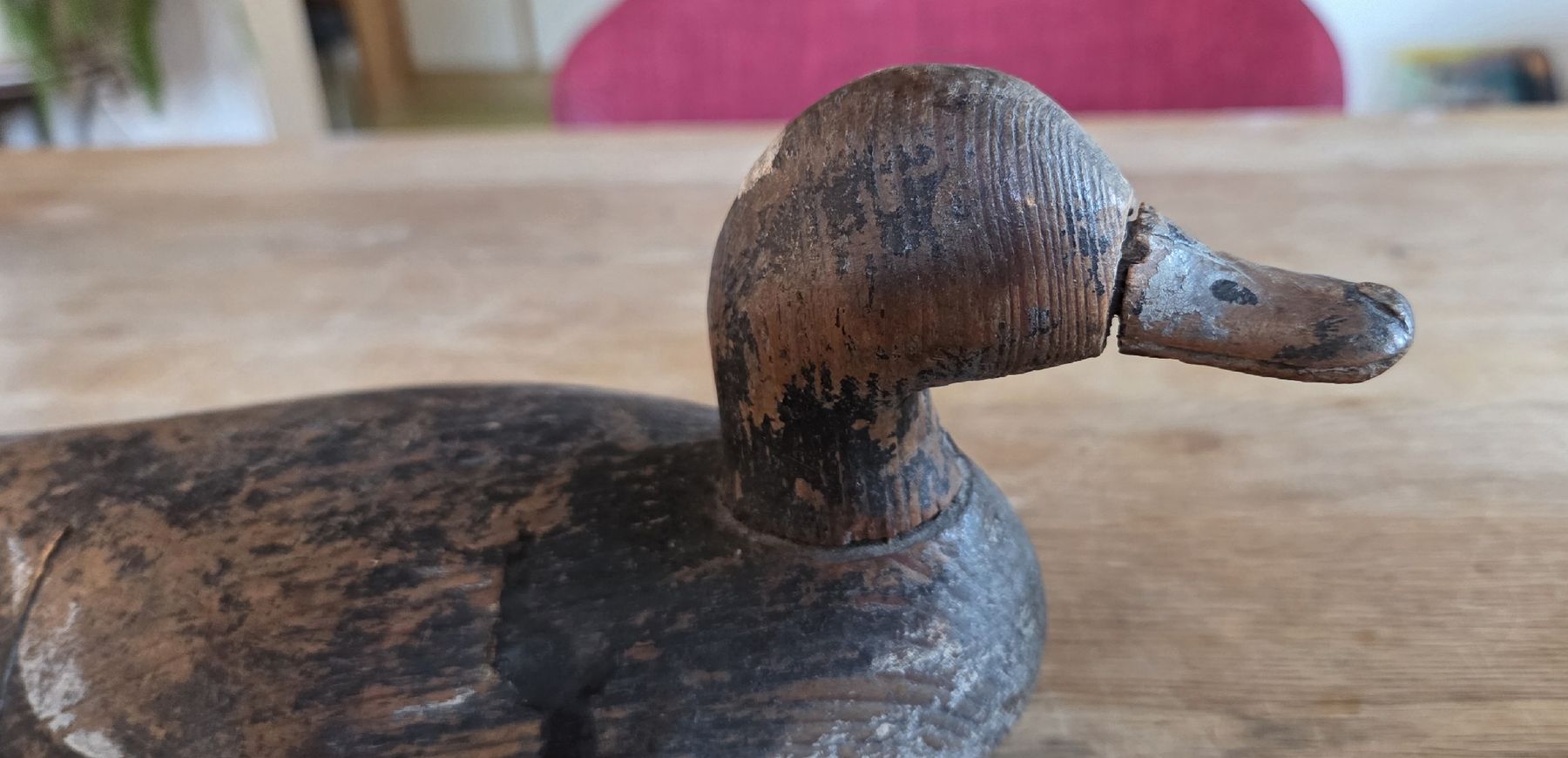 Statuette: Alte handgeschnitzte Lockente – Usato da Rehetobel venduto da hobirot01 5
