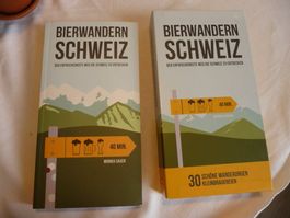Buch und Box   Bierwandern Schweiz enthält 30 Wanderrouten.