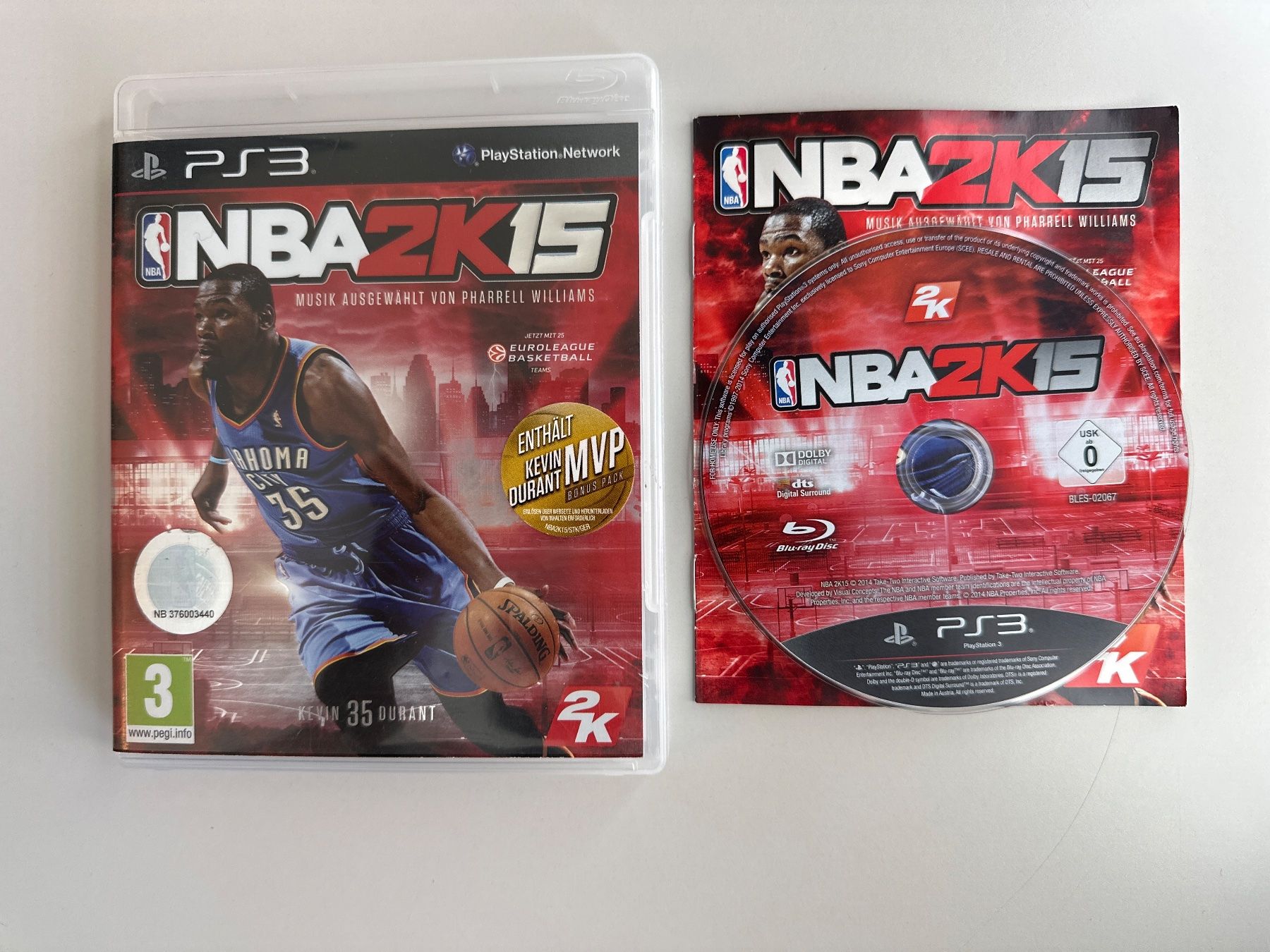 Sony Giochi: NBA 2K15 - PS3 – Usato da St.gallen venduto da taduz