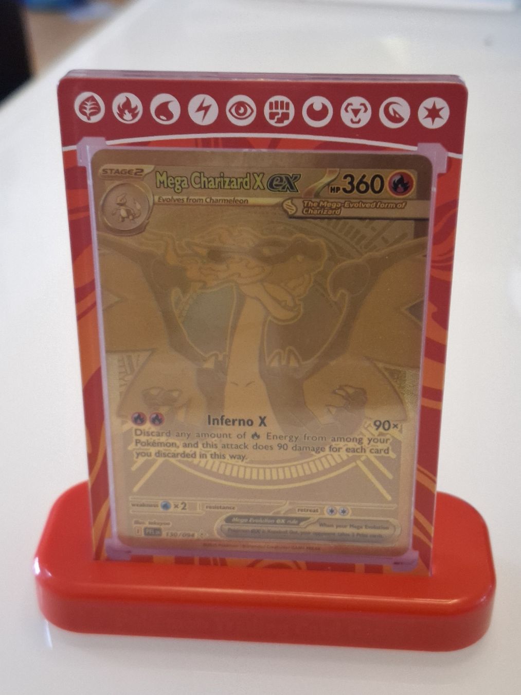Pokémon Carte collezionabili: Pokemon - Mega Charizard X ex 130/094 – Nuovo (secondo la descrizione) da Zürich venduto da lsplutin 1
