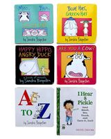 6 Toddler Board Books: Sandra Boynton + I Hear a Pickle