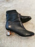 Stiefeletten LEDER Carlo Pazolini Gr. 39 Absatz Gold, NEUWER