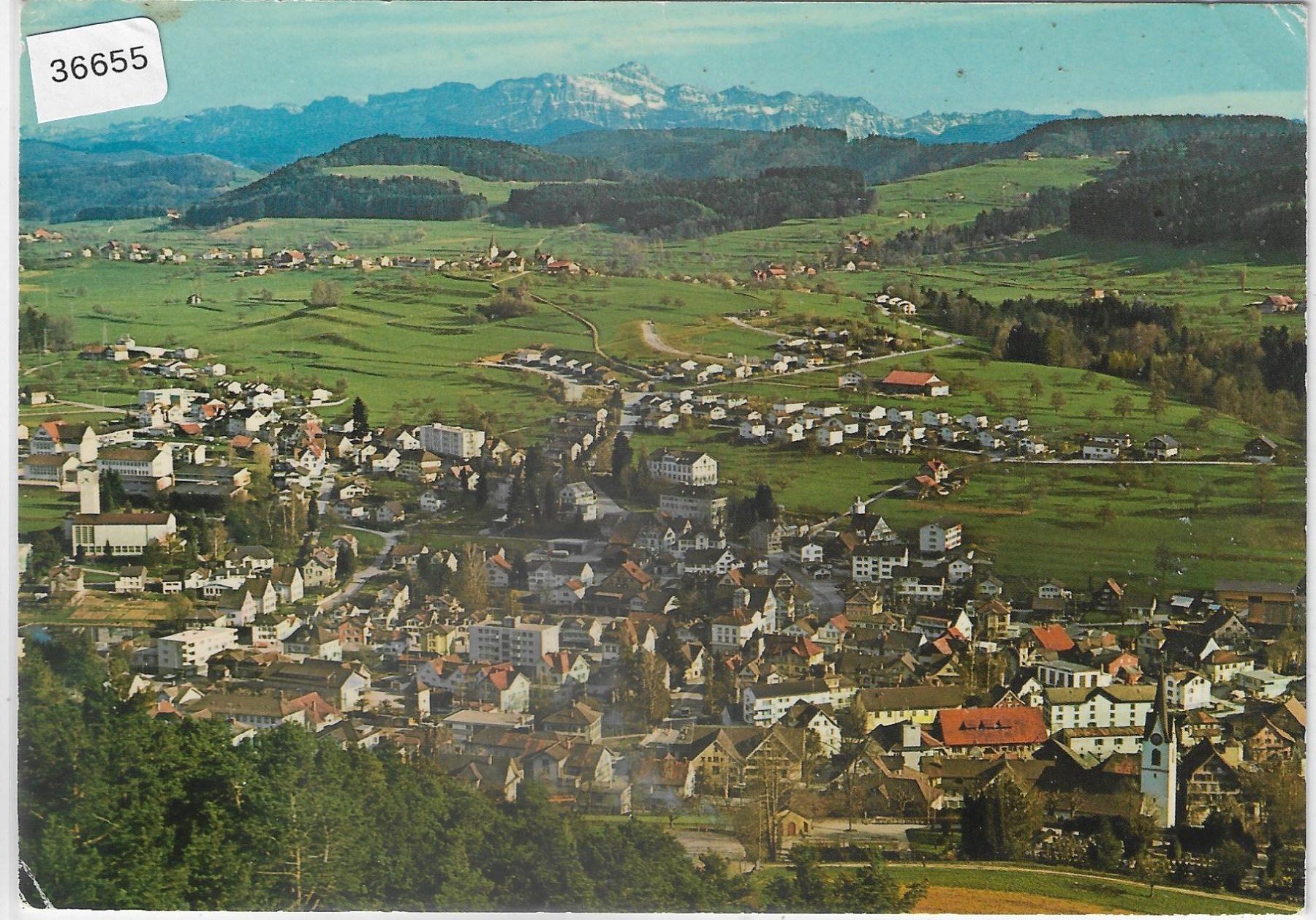 Cartoline postali: Flugaufnahme Oberuzwil SG – Usato da Ettingen venduto da Kartenplanet
