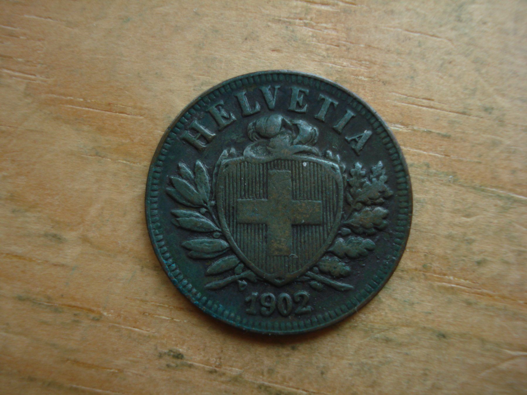 Tutti le monete: (S) 2 Rappen 1902 – Usato da Erlach venduto da Net-Coins