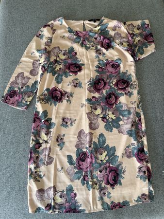 Kleid XS Rosa Blumen Print - top Zustand