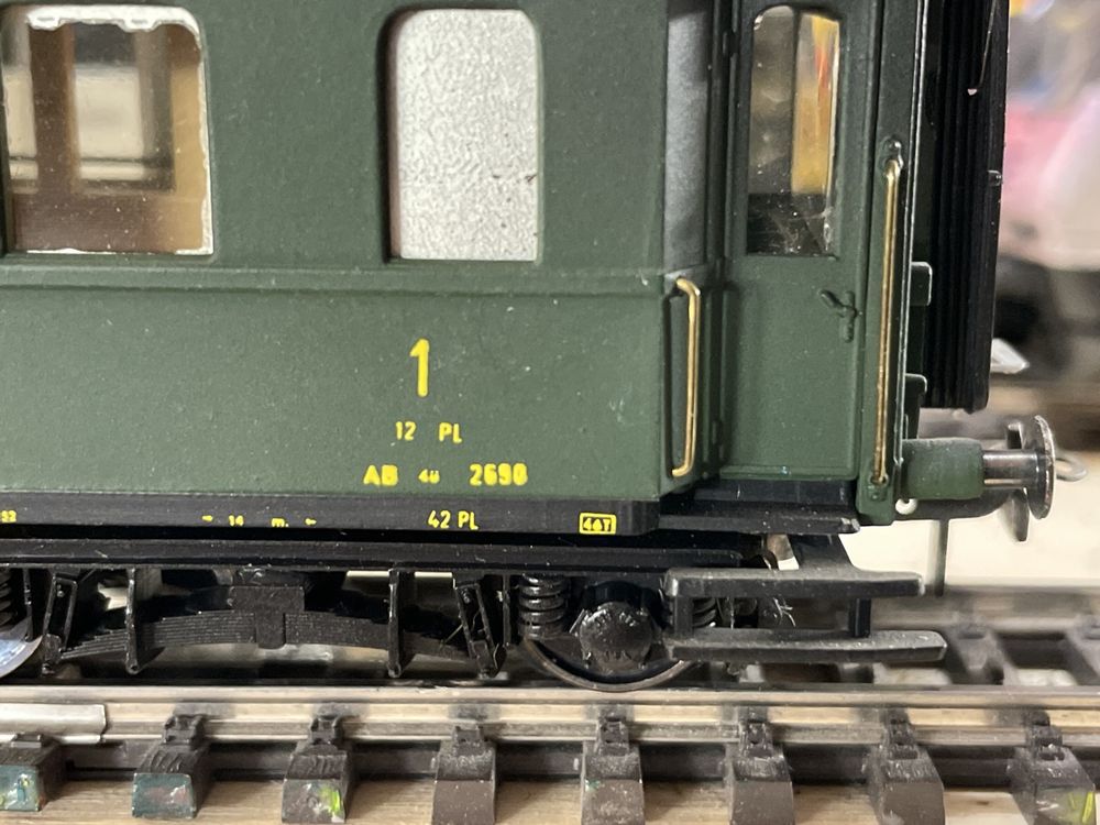 Metropolitan Modelleisenbahnen: SBB CFF FFS Metropolitan 1./2. Klasse AB4ü 2690, Top Zustand – Neu (gemäss Beschreibung) aus Gossau SG von Krokodil344 4