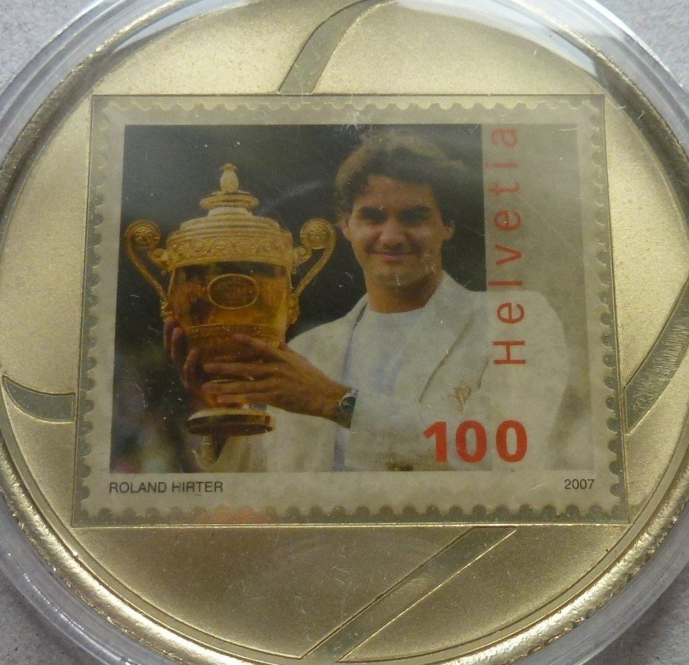 Medaglie: Medaille ++ 20. Grand Slam Roger Federer – Usato da Walkringen venduto da Casablanca777