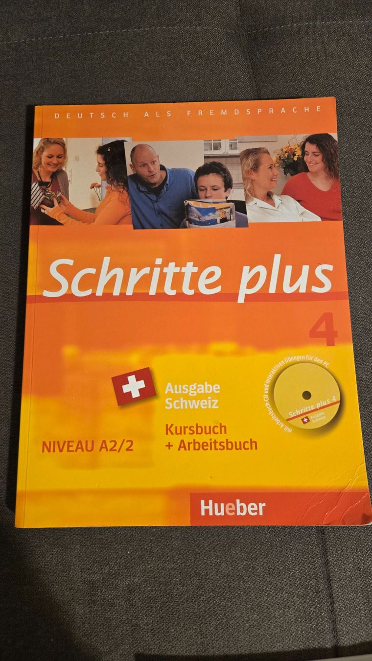Libri: Schritte plus 4, A2.2 Kursbuch und Arbeitsbuch – Usato da Bern venduto da jel_cc8z
