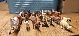 Tierfiguren Set Bauernhoftiere Wildtiere