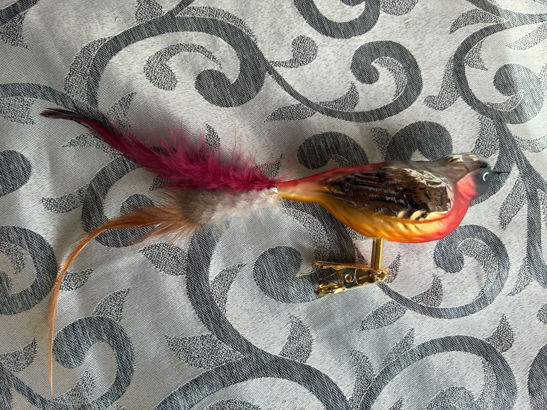 Tutte le decorazioni: Gartenrotschwanz Vogel Christbaumschmuck – Nuovo e nell'imballaggio originale da Alpnach Dorf venduto da marvo 2
