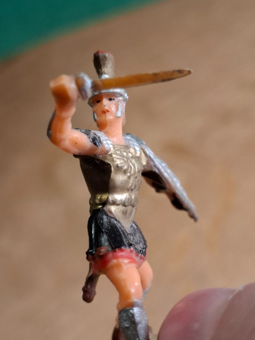 Elastolin Giocattoli: Elastolin Römer Legionär Ritter Soldat Spielfigur - Mini – Usato da Schlieren venduto da Svenja7 2