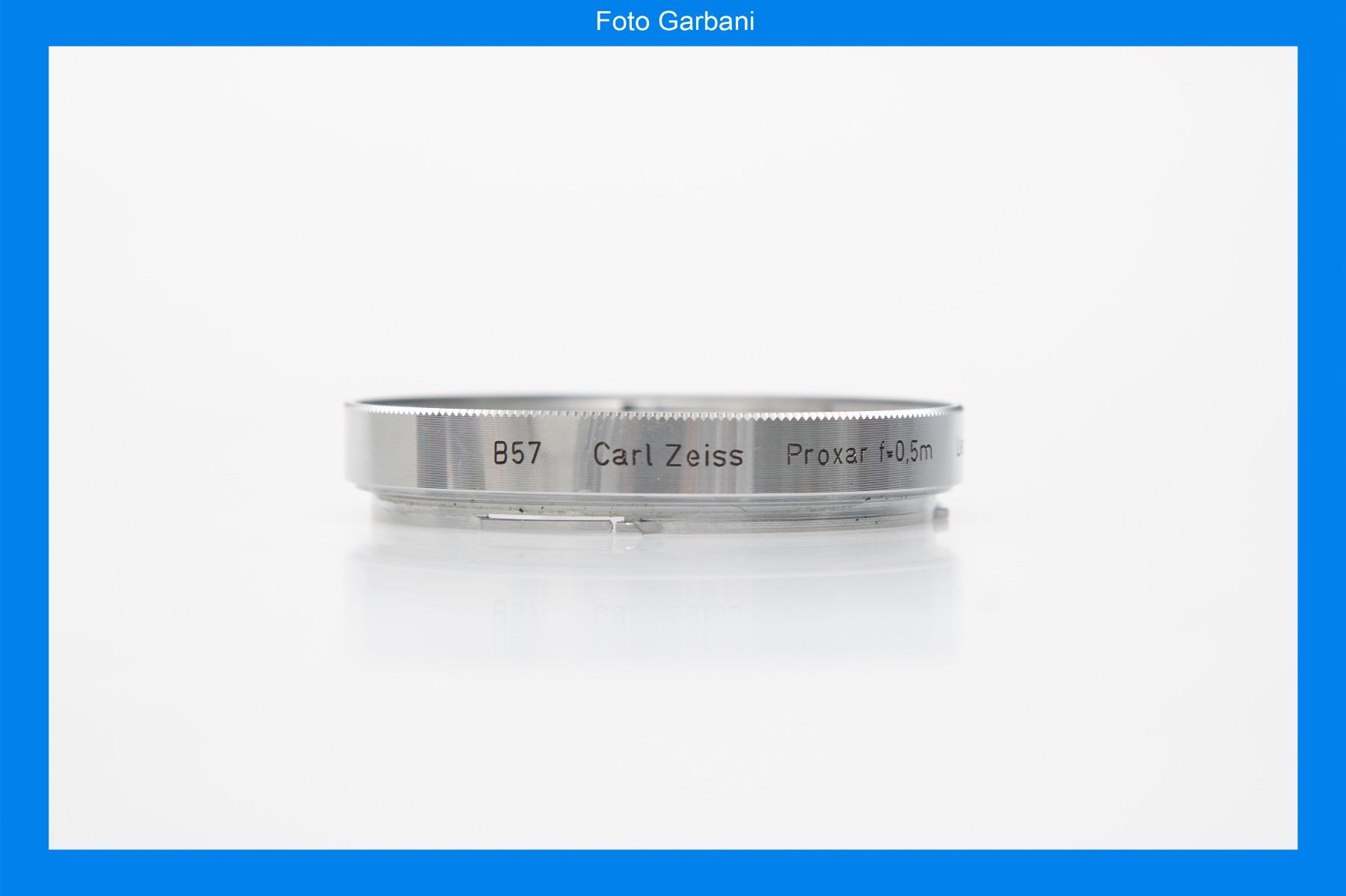 Zeiss Objectifs: Carl Zeiss filtro B57 Proxar f=0.5m – D'occasion à Muralto par FotoGarbani
