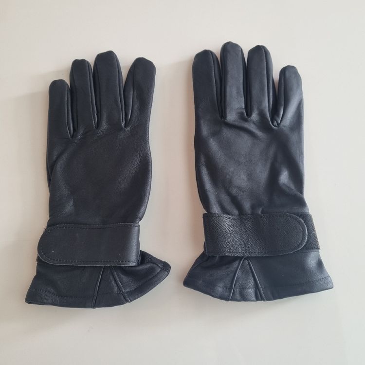 Guanti In Pelle Militari Tedeschi Originali – Surplus Invernale – Taglia XL Grigio