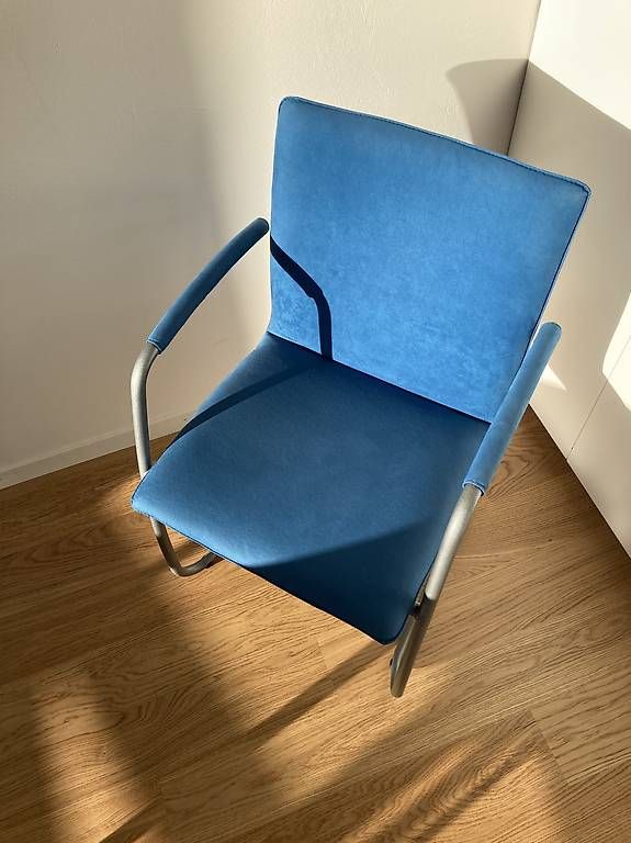 Chaises: Postmodern - Design Freischwinger Stuhl Leolux – D'occasion à Urdorf par Rose.14 4