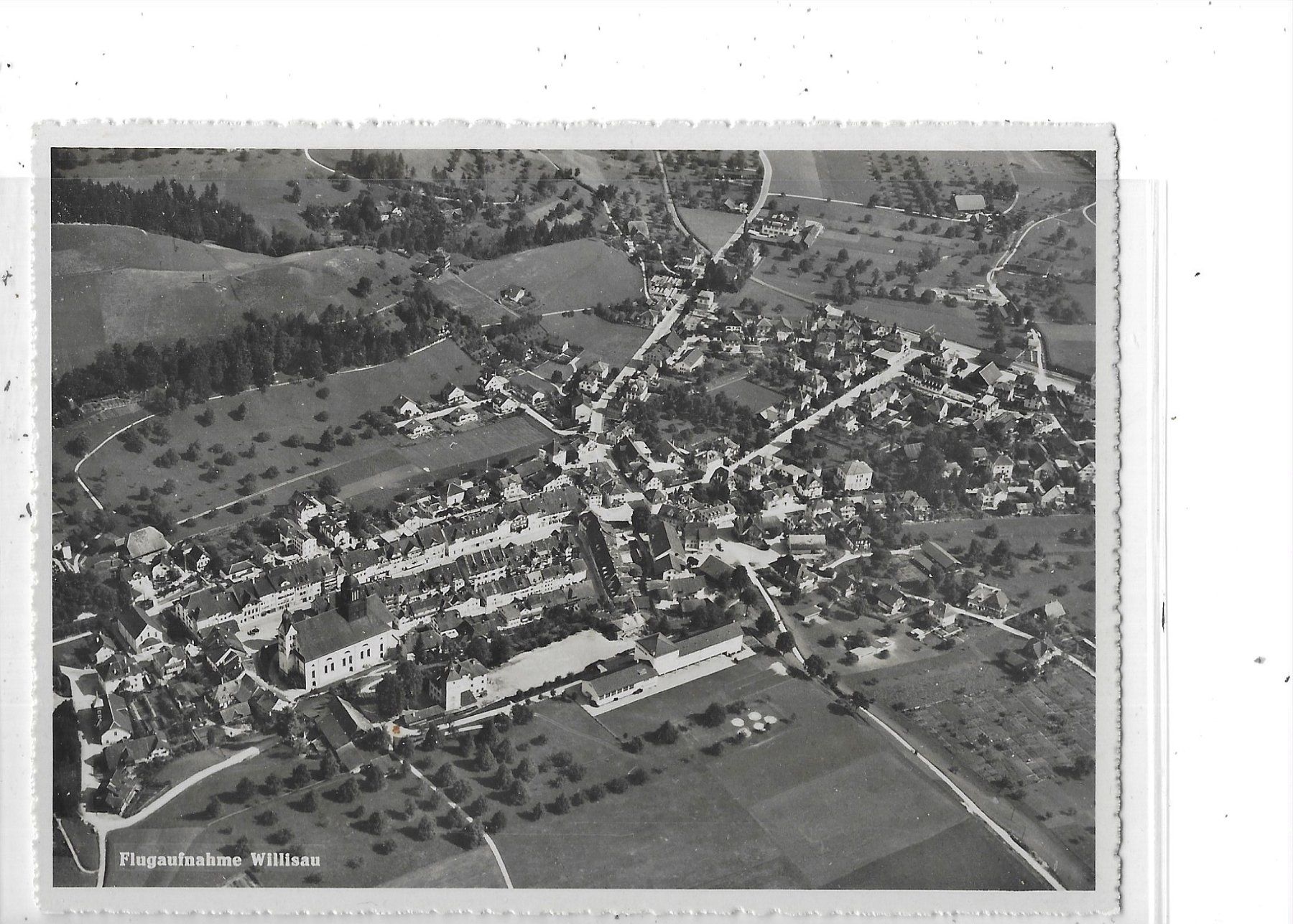 Cartes postales: LU Willisau Flugaufnahme – D'occasion à Schocherswil par Wilare