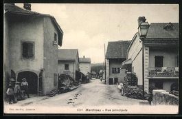 AK Marchissy, Rue principale, 1909