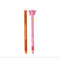 NEW LEGAMI Lot de 2 Stylos Tigre et Papillon