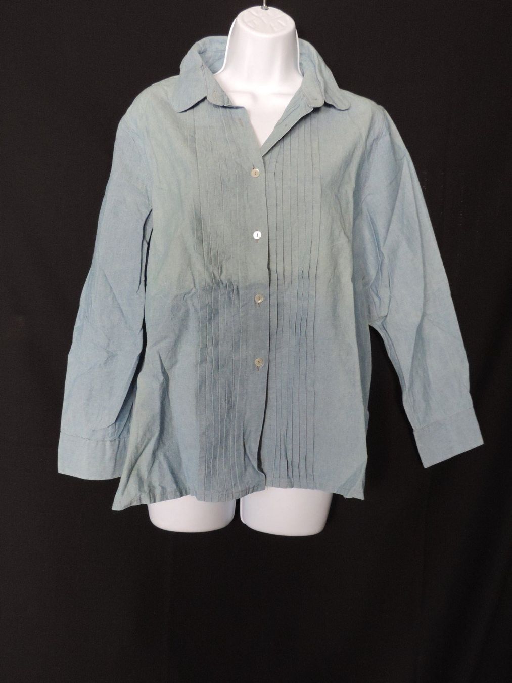 Camicette: chemise jeans bleue claire Pupa – Usato da Genève venduto da Axelle333 3