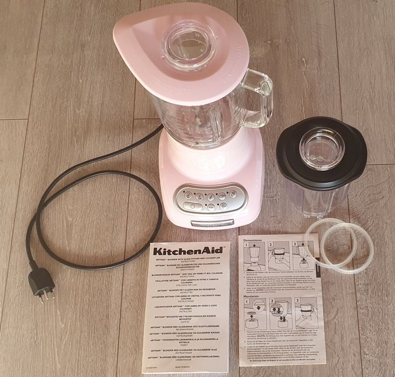 KitchenAid Artisan Blender pastell rosa Kaufen auf Ricardo