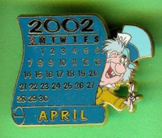 DISNEY  Kalender 2002  April  HUTMACHER