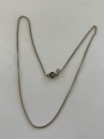 Halskette Silber 925 Panzerkette schmal guter Zustand