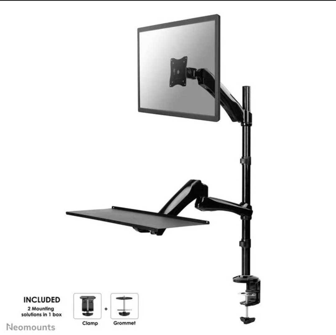 Staffa per monitor: Monitor-Tischhalterung NEOMOUNTS FPMA-D500KEYB – Nuovo e nell'imballaggio originale da Arbon venduto da my_shopping 1