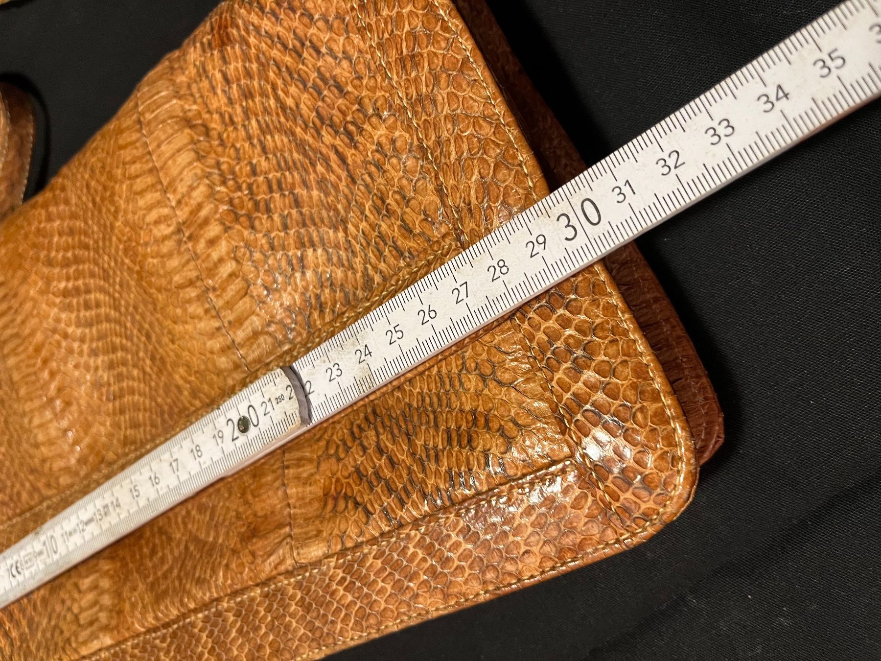 Taschen für Damen: Vintage Echtschlangenleder Handtasche / Clutch – Gebraucht aus Zürich von olivier0310 8