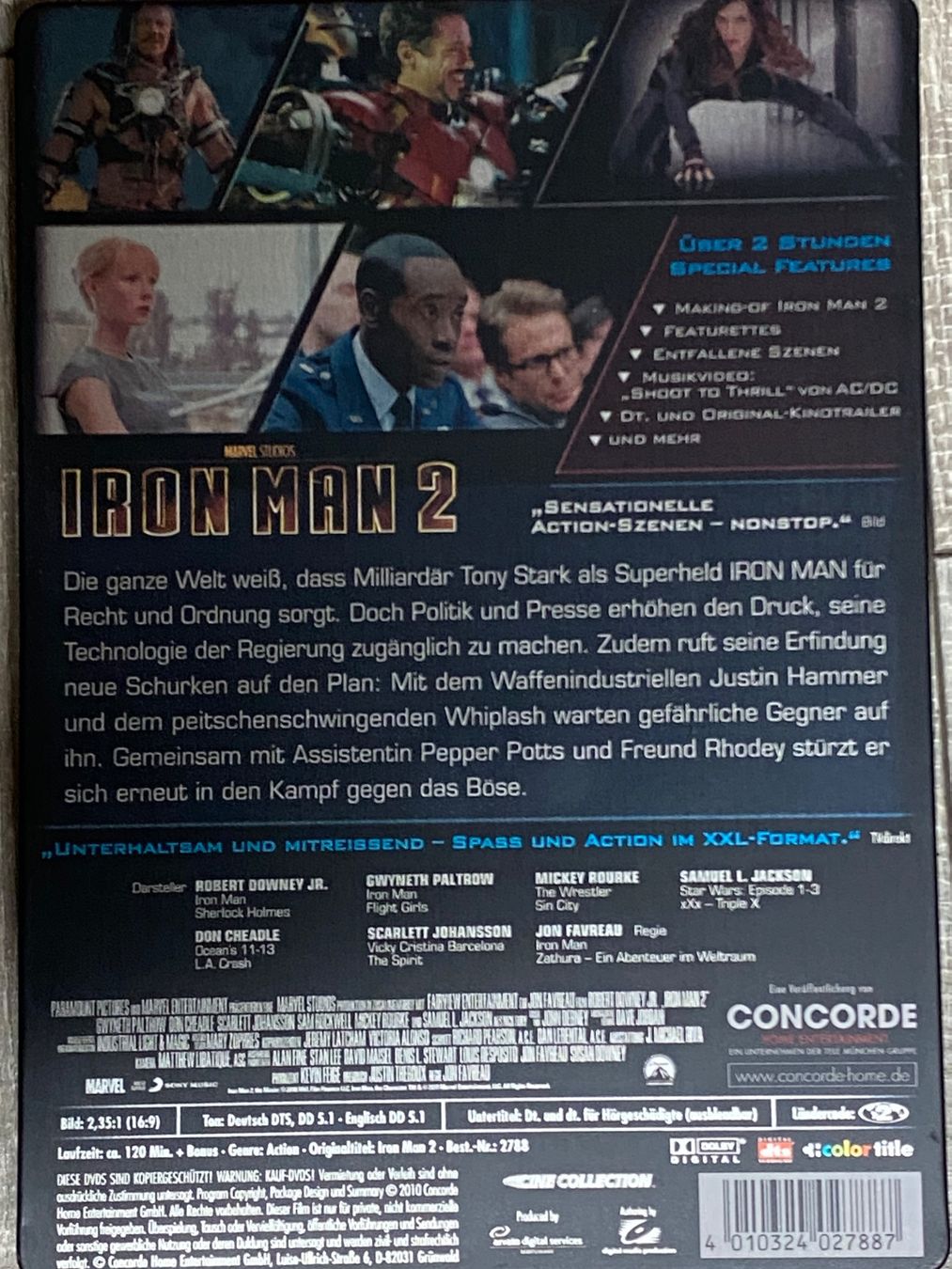 Alle DVDs: Iron Man – Gebraucht aus Muri b. Bern von AdidasCollector 2
