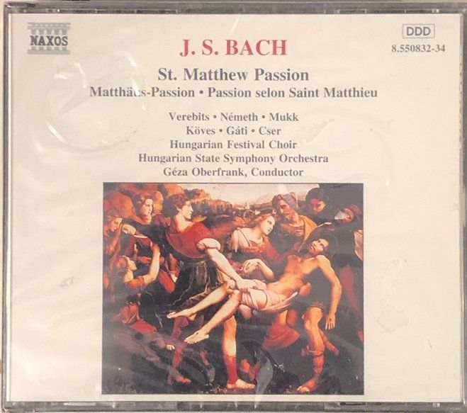 CD: Bach - Matthäus-Passion – Nuovo e nell'imballaggio originale da Grüningen venduto da azulblanco