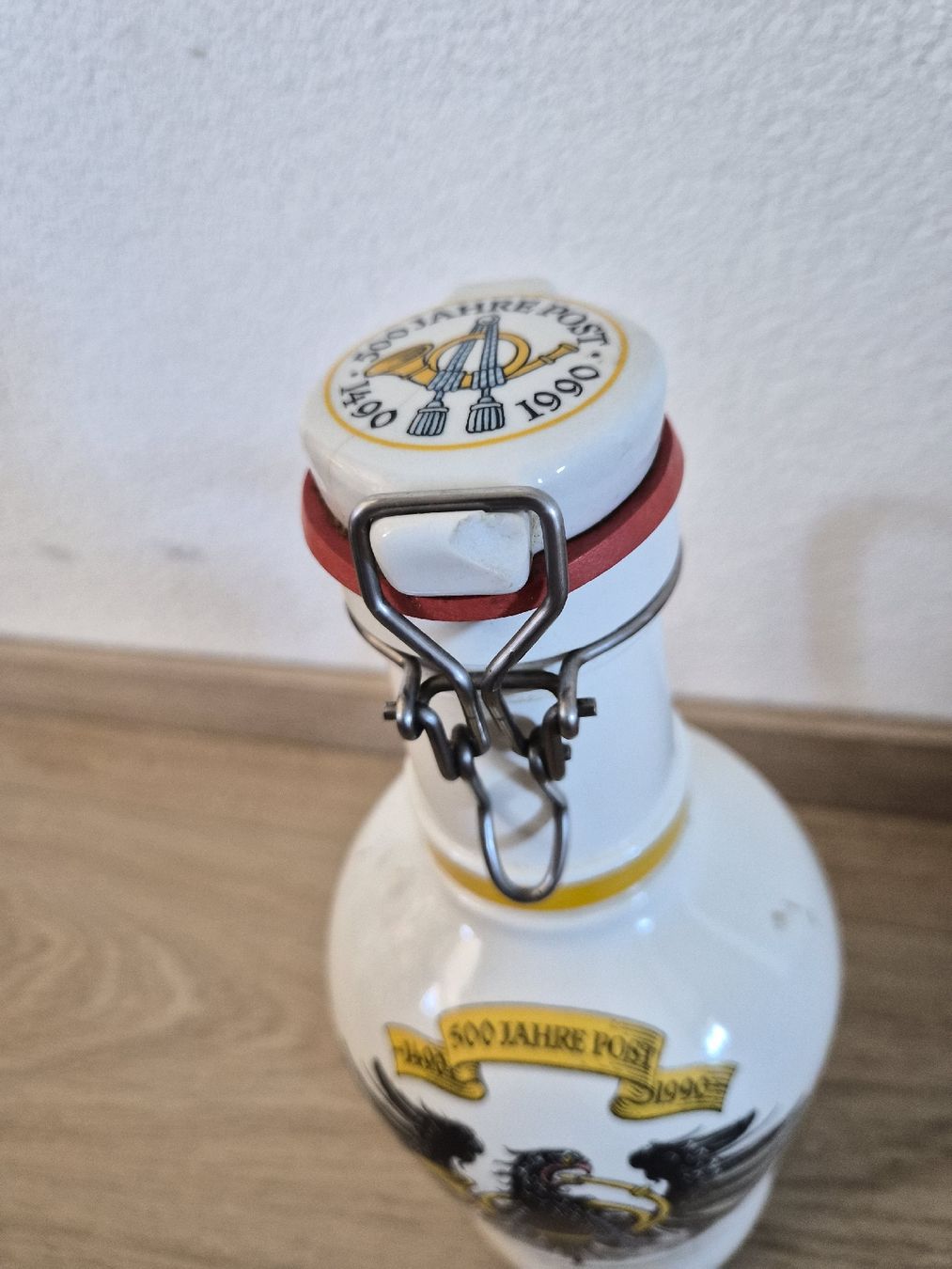 Bicchieri, Caraffe & Bottiglie: Carafe de collection bière Jubiläums-Bierflasche POST 500ans – Usato da La Joux FR venduto da car_ck96 1