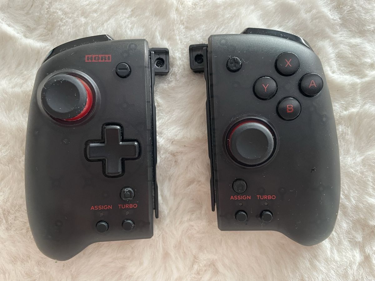Controller: Hori Split Pad Pro Nintendo Switch Controller schwarz gebrau – Gebraucht aus Leissigen von danyrichjr