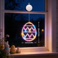 Ostern Osterei Fensterdeko mit LED, Neu!