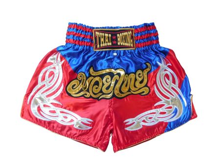 Muay Thai Shorts Unisex Rot M-3XL MMA Boxen Training 046