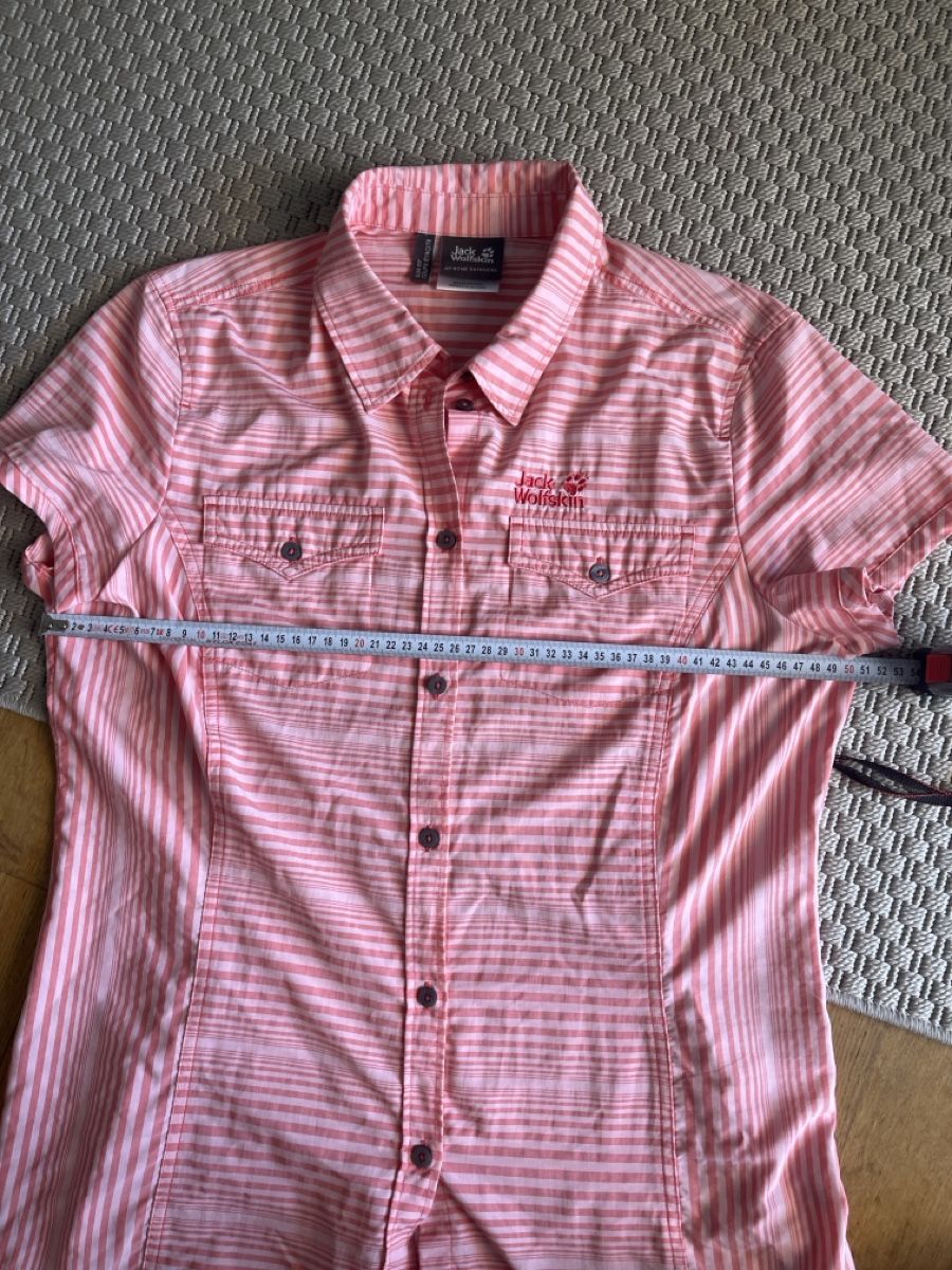 Jack Wolfskin Camicette: Jack Wolfskin Hemd, rosa, L – Usato da Solothurn venduto da Bobesch08 5