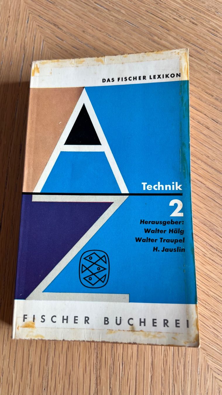 Libri: Fischer Lexikon Technik 2, 1963 – Usato da Schübelbach venduto da Dolly990_2