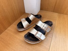 Birkenstock Arizona Sandalen Bronze Grösse 37 gebraucht