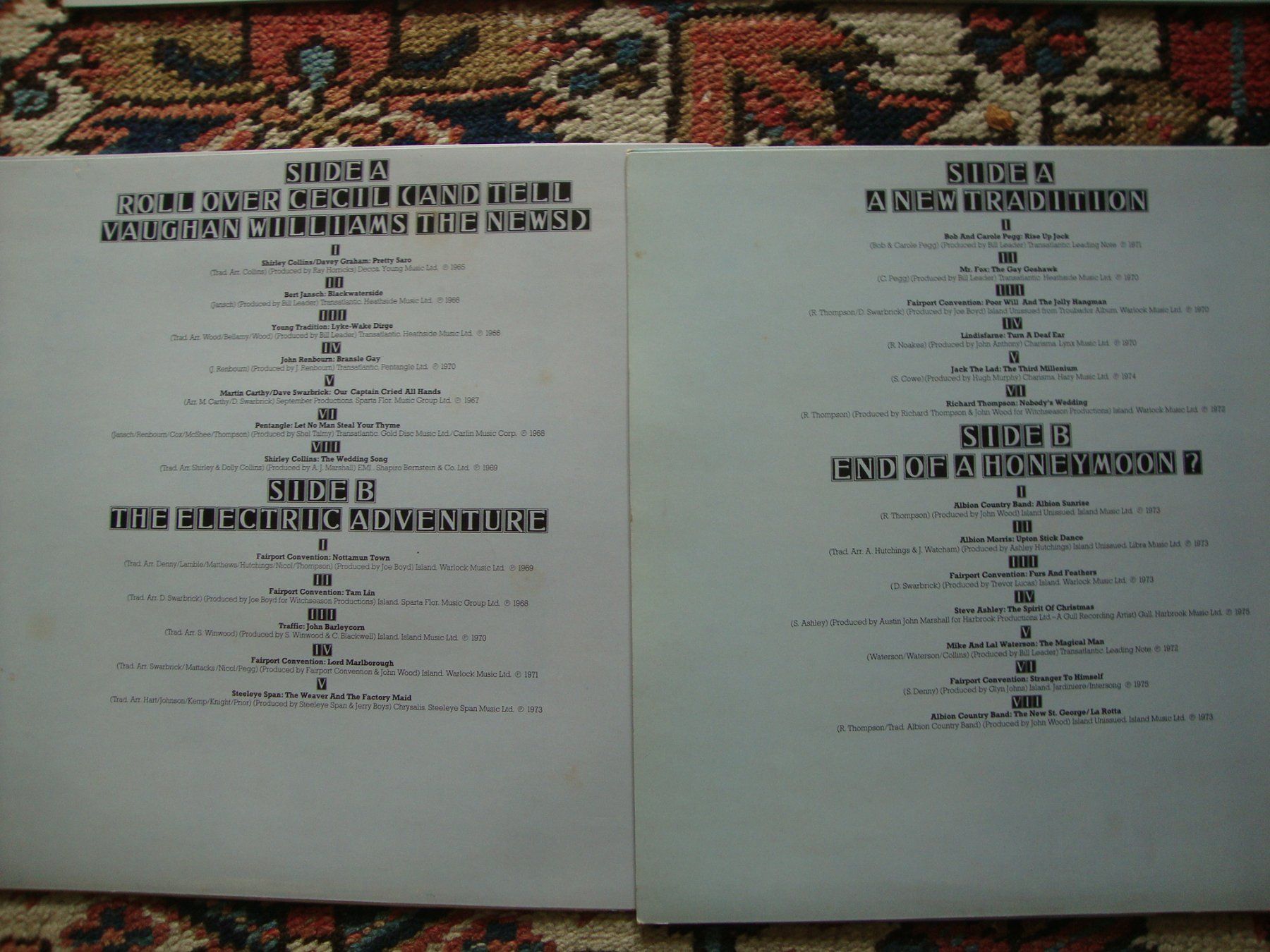 Dischi in vinile: 4 LPs, The electric Muse, von1975, – Usato da Laufen venduto da ereli 3